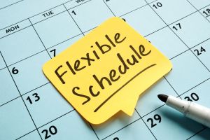 Flexible schedule